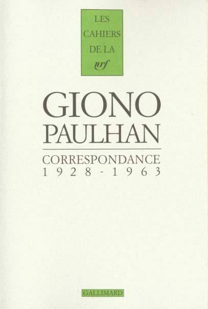 Correspondance 1928-1963