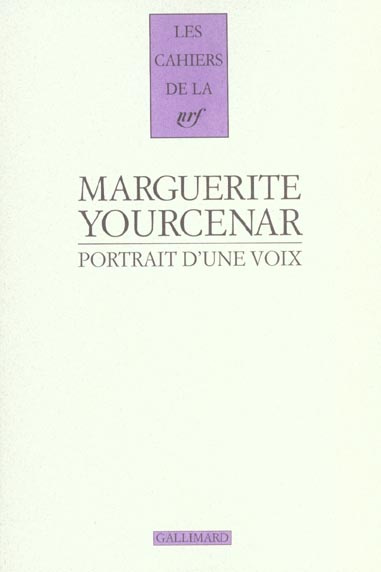 Portrait d'une voix. Vingt-trois entretiens (1952-1987)