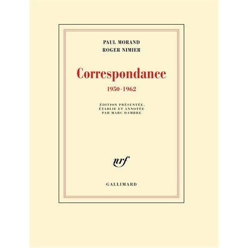 Correspondance. 1950-1962