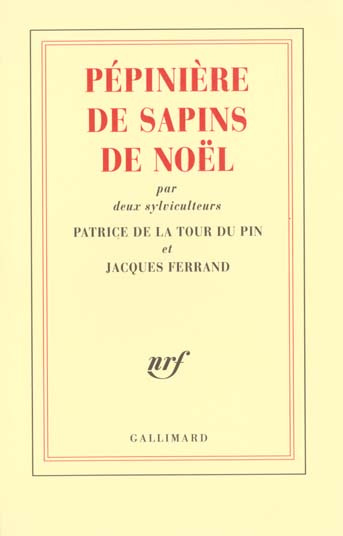 Pépinière de sapins de Noël