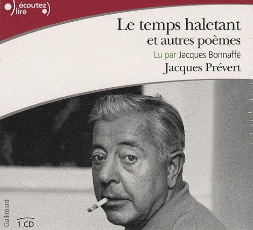 Le temps haletant et autres poèmes. 1 CD audio
