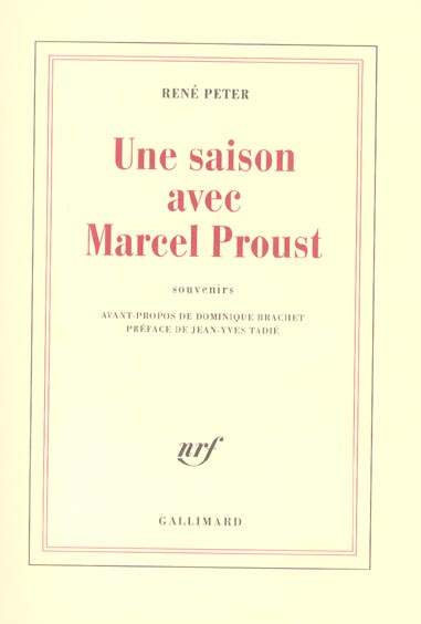 Une saison avec Marcel Proust