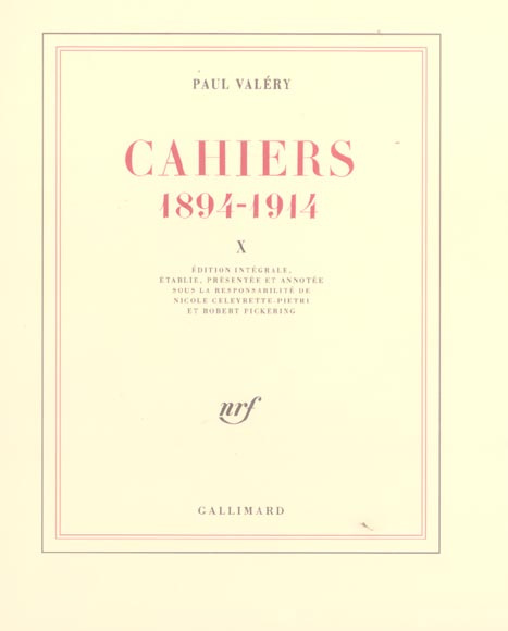 Cahiers 1894-1914. Tome 10, 1910-1911