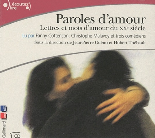 Paroles d'amour. 1 CD audio