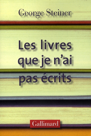 Les livres que je n'ai pas écrits