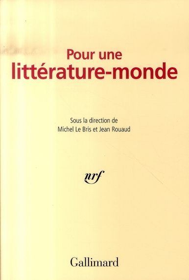 Pour une littérature-monde