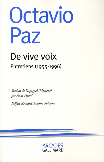 De vive voix. Entretiens (1955-1996)