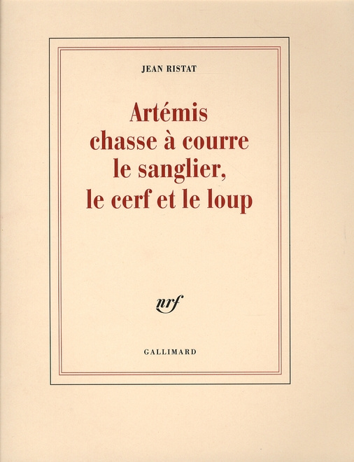 Artémis chasse à courre le sanglier, le cerf et le loup