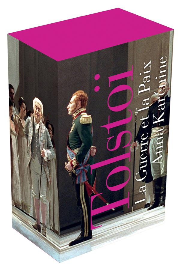 Coffret en 2 volumes. La guerre et la paix ; Anna Karénine et Résurrection