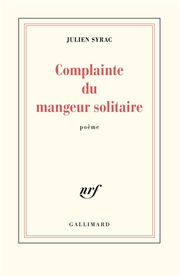 Complainte du mangeur solitaire