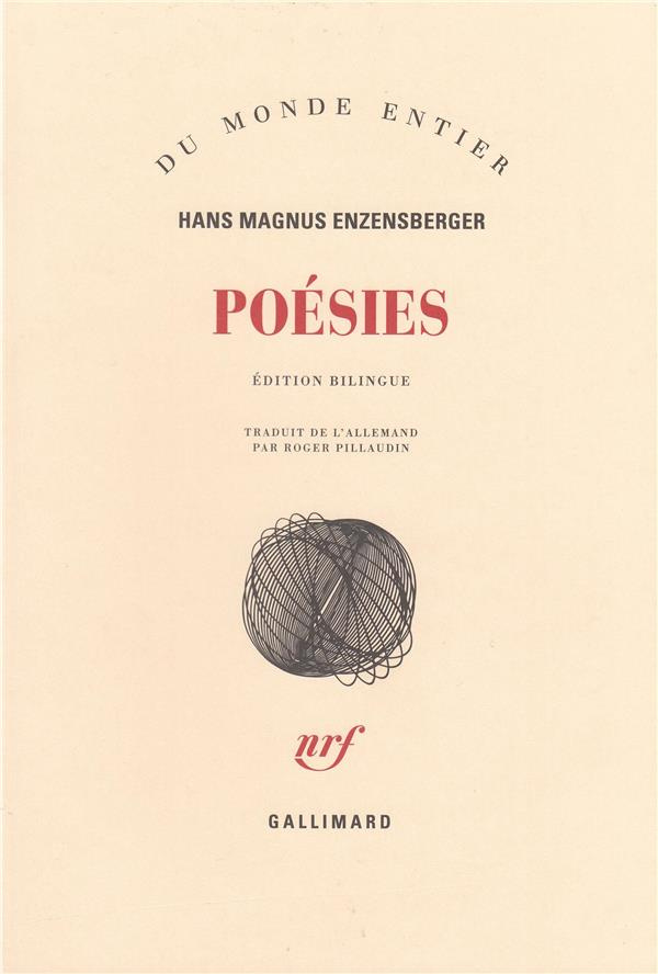 Poésies. Edition français-anglais-allemand