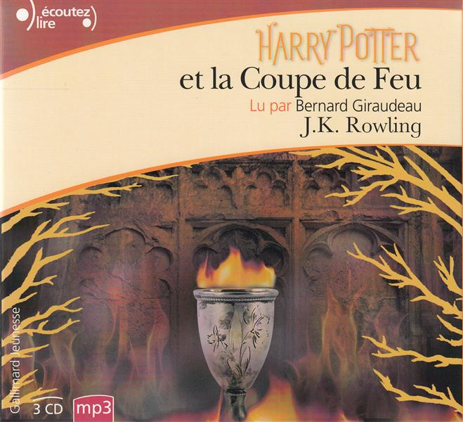 Harry Potter Tome 4 : Harry Potter et la Coupe de Feu. 3 CD audio MP3