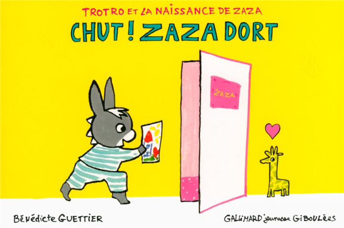 Trotro et la naissance de Zaza : Chut ! Zaza dort