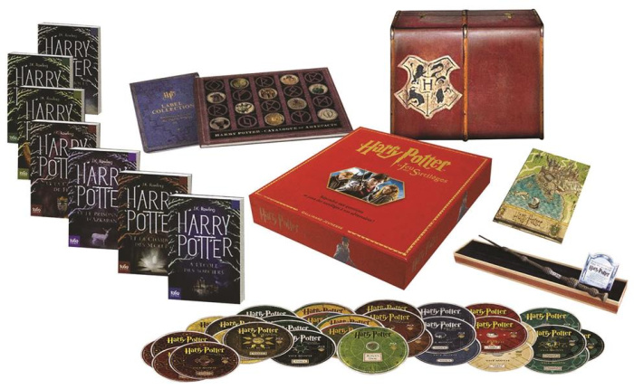Coffret Collector Livres-DVD Harry Potter. Avec 31 DVD