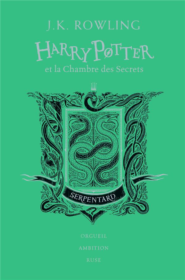 Harry Potter Tome 2 : Harry Potter et la chambre des secrets (Serpentard). Edition collector