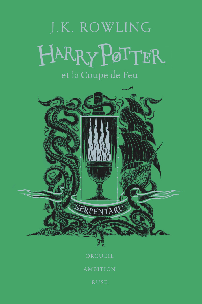 Harry Potter Tome 4 : Harry Potter et la coupe de feu (Serpentard). Edition collector