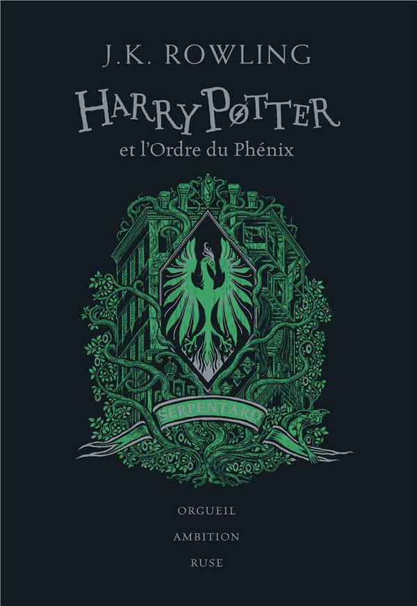 Harry Potter Tome 5 : Harry Potter et l'Ordre du Phénix (Serpentard). Edition collector