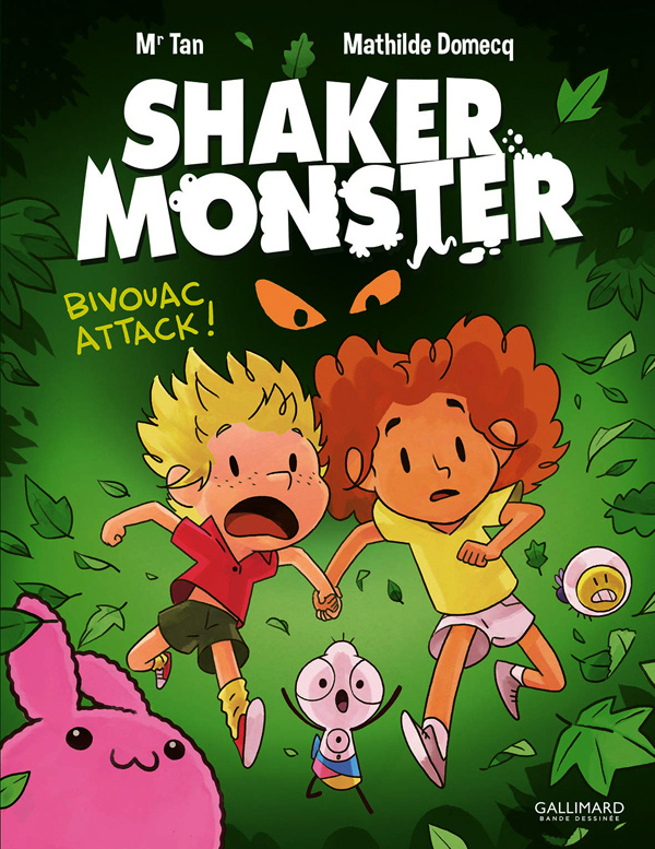 Shaker Monster Tome 4 : Bivouac attack ! Avec en cadeau des tatouages 100% monstres