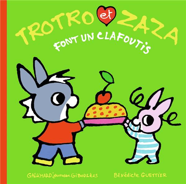 Trotro et Zaza : Trotro et Zaza font un clafoutis