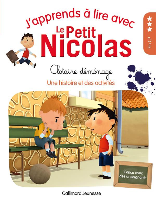 J'apprends à lire avec Le Petit Nicolas : Clotaire déménage