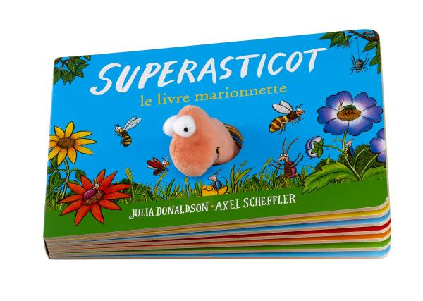 Superasticot. Le livre marionnette
