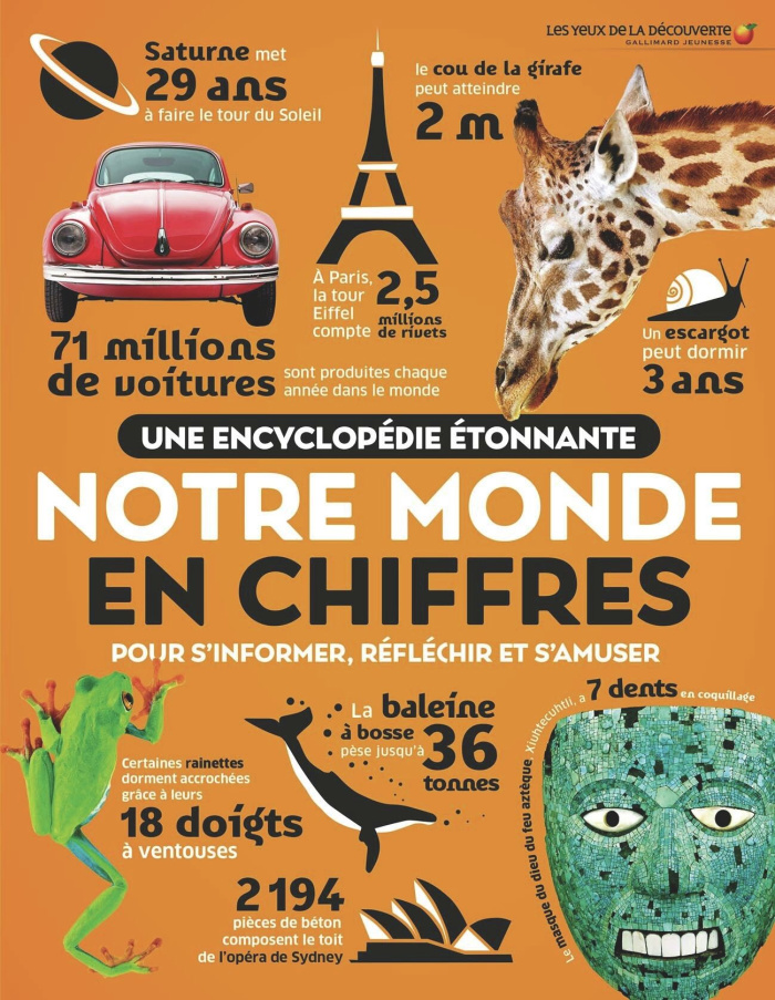 Notre monde en chiffres. Pour s'informer, réfléchir et s'amuser. Une encyclopédie étonnante