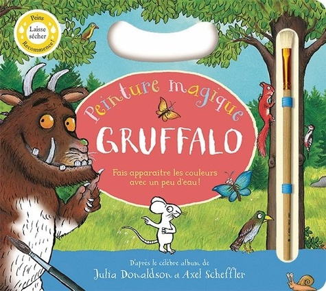 Gruffalo. Peinture magique, avec un pinceau