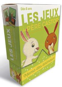 LES JEUX DU PERE CASTOR - MEMO DES ANIMAUX