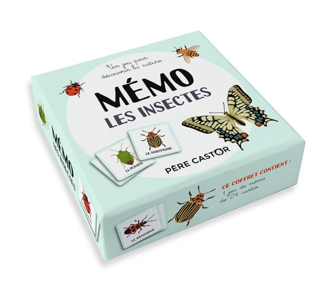 JEU DE MEMO - LES INSECTES DE MON JARDIN