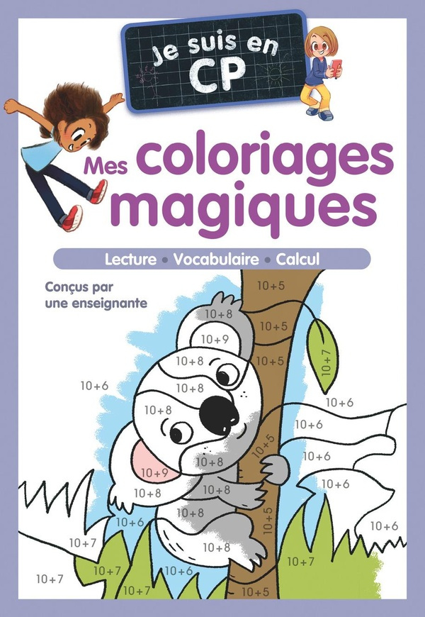 Mes coloriages magiques. Je suis en CP