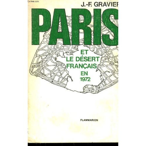 PARIS ET LE DESERT FRANCAIS EN 1972
