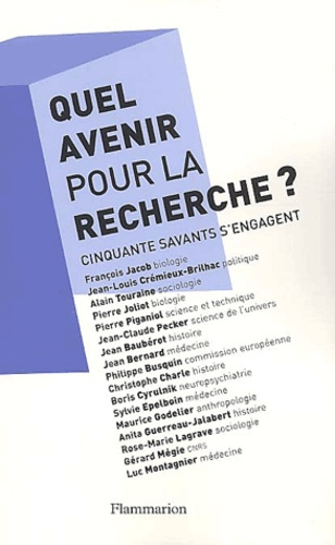 Quel avenir pour la recherche ?