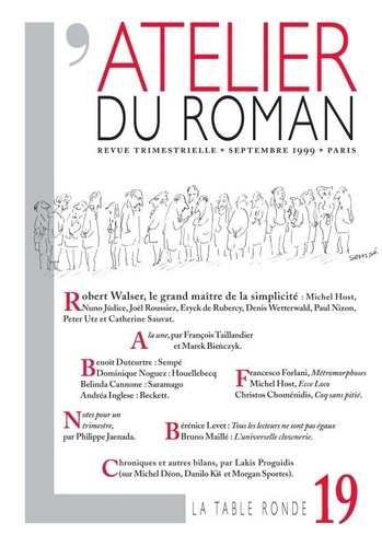 L'ATELIER DU ROMAN