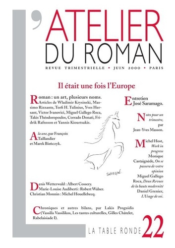 L'ATELIER DU ROMAN