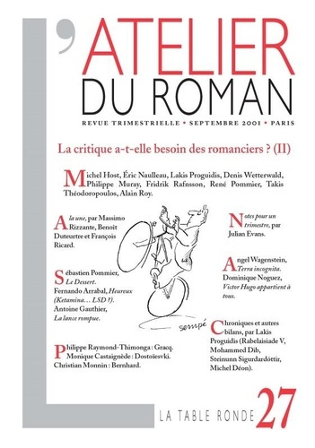 L'ATELIER DU ROMAN