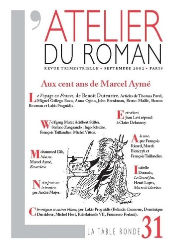 L'ATELIER DU ROMAN
