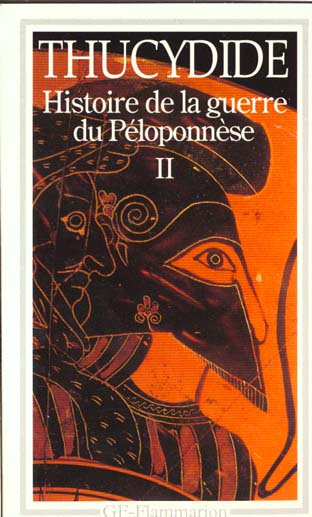 Histoire de la guerre du Péloponnèse. Tome 2