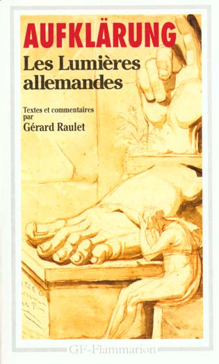 AUFKLARUNG. Les Lumières allemandes