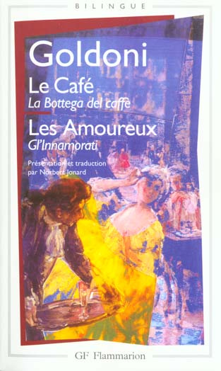 Le café. Les amoureux. Edition bilingue français-italien