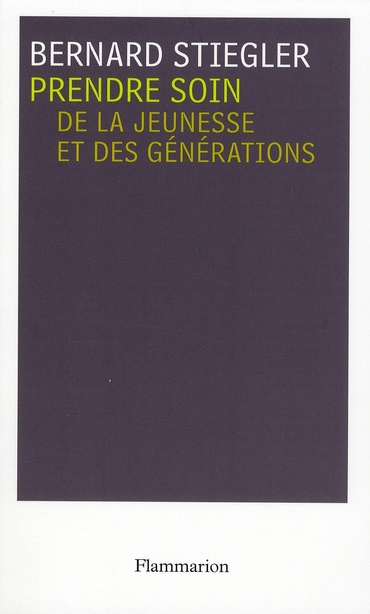 Prendre soin. Tome 1, De la jeunesse et des générations