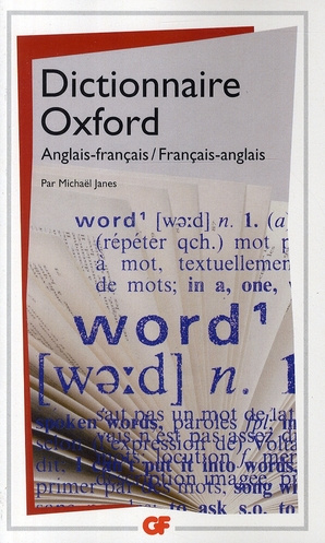 Dictionnaire Oxford. Anglais-français/Français-anglais