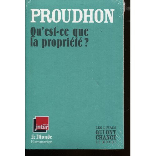 Qu'est-ce que la propriete ? (monde)