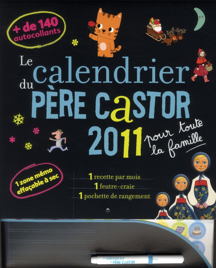 CALENDRIER DU PERE CASTOR 2011 POUR TOUTE LA FAMILLE