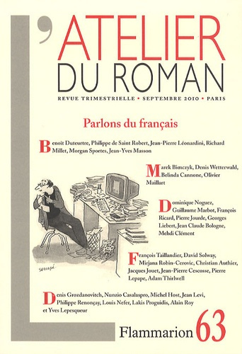 L'ATELIER DU ROMAN - PARLONS DU FRANCAIS