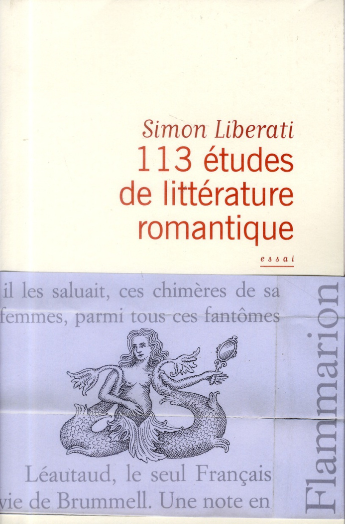 113 études de littérature romantique