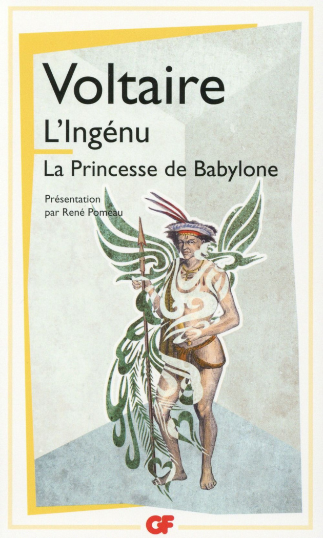 La bibliothèque idéale des 50 ans GF Tome 17 : L'ingénu ; La princesse de Babylone
