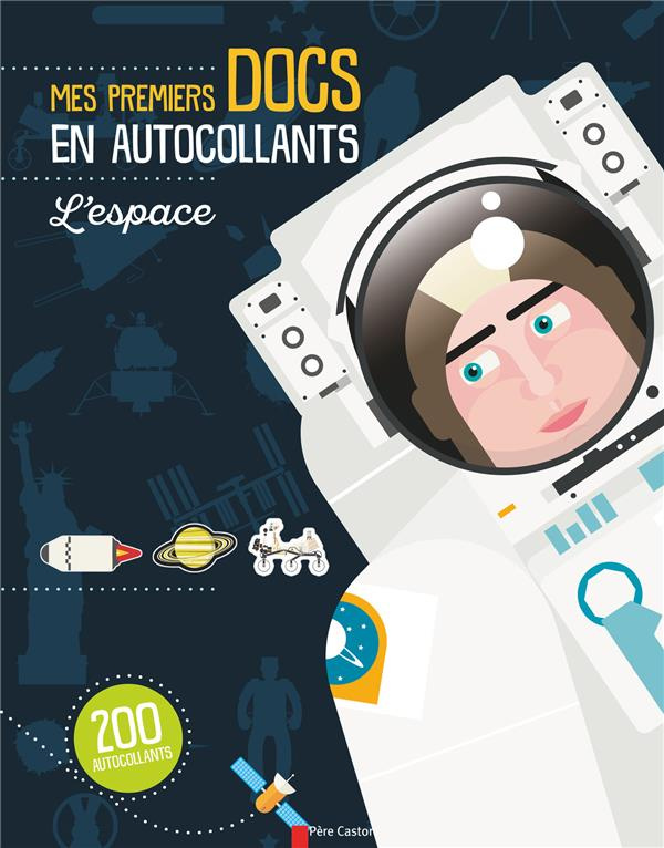 Mes premiers docs en autocollants. L'espace