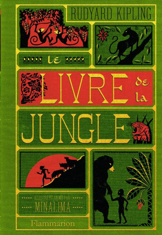 Le Livre de la Jungle. Illustré et animé par MinaLima
