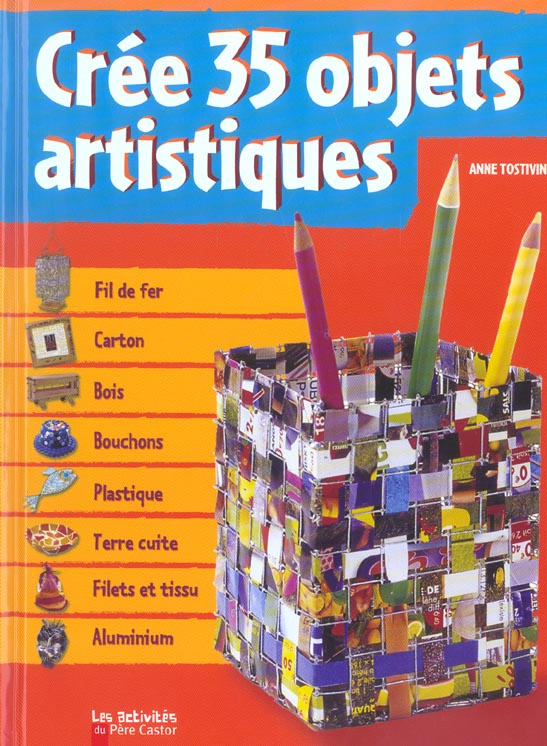 Crée 35 objets artistiques