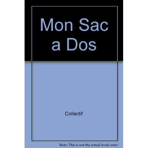 MON SAC A DOS - MARTINE BOURRE